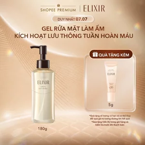 Gel rửa mặt sạch sâu, dưỡng ẩm Elixir Clarifying Warm Cleanser 180g