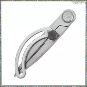Đồng hồ đo cánh 100mm Khoảng cách Máy đo la bàn Chế biến gỗ Scriber Thiết bị cạnh đầu thép có thể điều chỉnh Dễ sử dụng