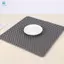 Thảm bảo vệ bồn rửa bằng silicon, Tấm bảo vệ quầy phơi bát đĩa, cho dụng cụ và món ăn nhà bếp (Xám)