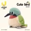 Hàng sẵn có Sunbird Búp bê sang trọng Dệt kim dễ thương Búp bê chim Gối ngủ Búp bê bé gái Quà tặng sinh nhật