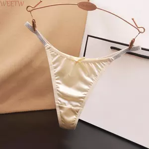 WEETW Nữ Nơ Quần Đùi, Nơ Cotton Đáy Nơ Sheer Nơ Bóng Thông, Thân mật Eo Thấp Rỗng Trong Suốt Quần Lót Lãng Mạn Bé Gái