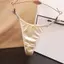 WEETW Nữ Nơ Quần Đùi, Nơ Cotton Đáy Nơ Sheer Nơ Bóng Thông, Thân mật Eo Thấp Rỗng Trong Suốt Quần Lót Lãng Mạn Bé Gái