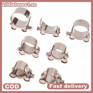 Littleloves1 304 Thép Không Gỉ Mạnh Mẽ Kẹp Ống Xả Nước Không Khí Niêm Phong Bền Mạnh Mẽ Sửa Chữa Sức Mạnh Dụng Cụ Hàn VN