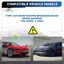 Dây nịt cản trước Model Y Dây Fascia phía trước 1489045-05-D 148904505D
