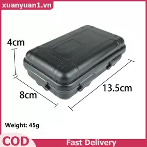 XUAN 1 Cái Nhựa Ngoài Trời Chống Thấm Nước Kín Sinh Tồn Hộp Đựng Cắm Trại Du Lịch Ngoài Trời Hộp Bảo Quản VN