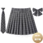 HD8Q 48CM Bán Hàng Trực Tiếp Hàng Sẵn Có Trường Cung Cấp Đồng Phục Váy Kẻ Sọc Phong Cách Preppy Phong Cách Nhật Bản Xếp Ly Lớp Đồng Phục Học Sinh Đồng Phục Học Sinh S
