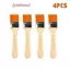 4 Cái / bộ Bàn Chải Tranh Tóc Sơn Acrylic Sơn Dầu Nylon Bàn Chải Sơn Màu Nước Sơn Vẽ Đồ Dùng Nghệ Thuật Tay Cầm Gỗ