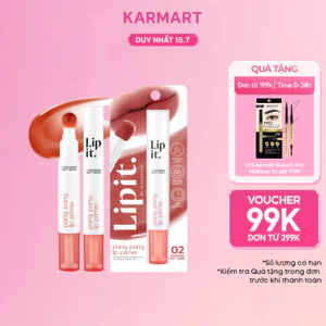 Son Lót Môi Hỗ Trợ Dưỡng Ẩm, Làm Mịn Bề Mặt Môi LIP IT PANG PANG LIP PRIMER 3G