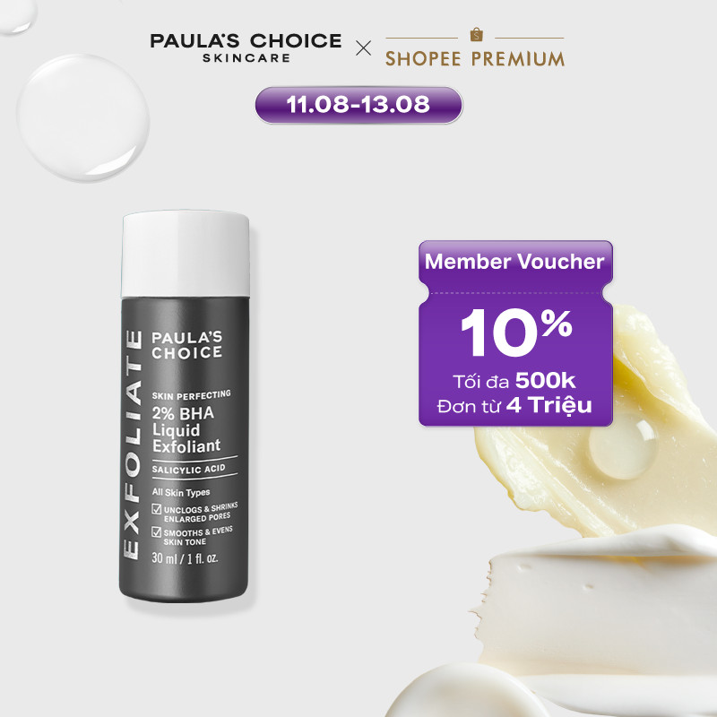 Dung dịch loại bỏ tế bào chết giảm mụn Paula’s Choice Skin Perfecting 2% BHA Liquid Exfoliant 30ml 2016