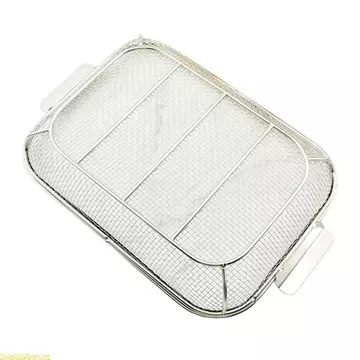 Doublebuy Kích Thước Lớn Nồi Chiên Không Khí Giỏ Cho Lò Nướng Thép Không Gỉ Nồi Chiên Không Khí Khay Cho Lò Nướng Chống Dính Nồi Chiên Không Khí Accessori