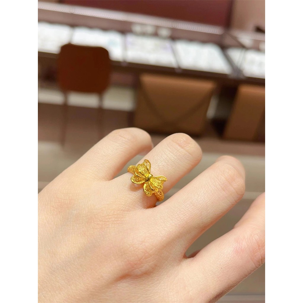 Women's Gold-Plated Ring by Theresabea571