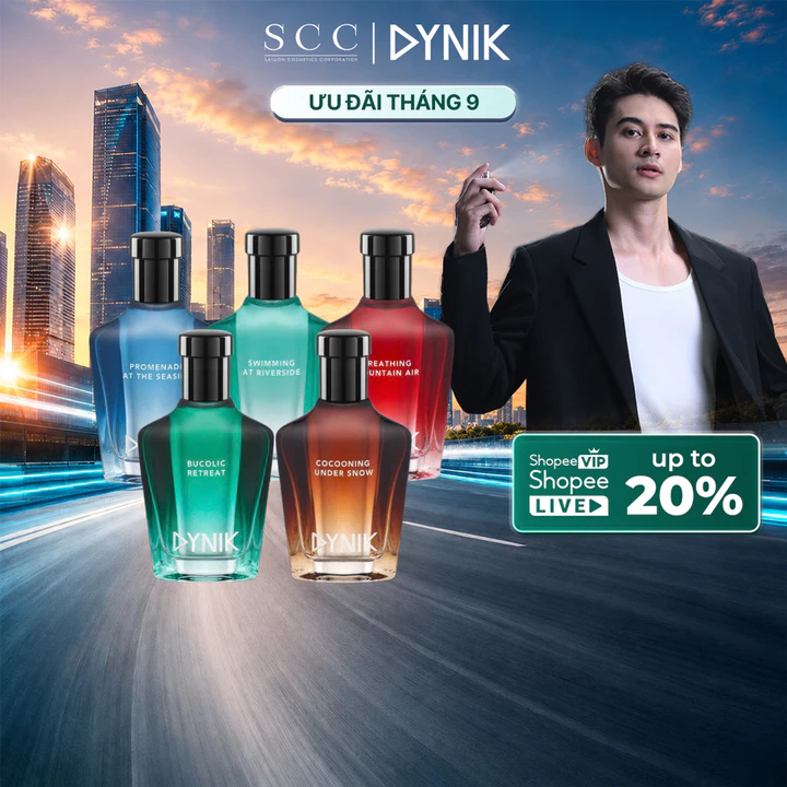 Nước Hoa Nam DYNIK Hương Thơm Lôi Cuốn, Nam Tính, Lịch Lãm 50ml