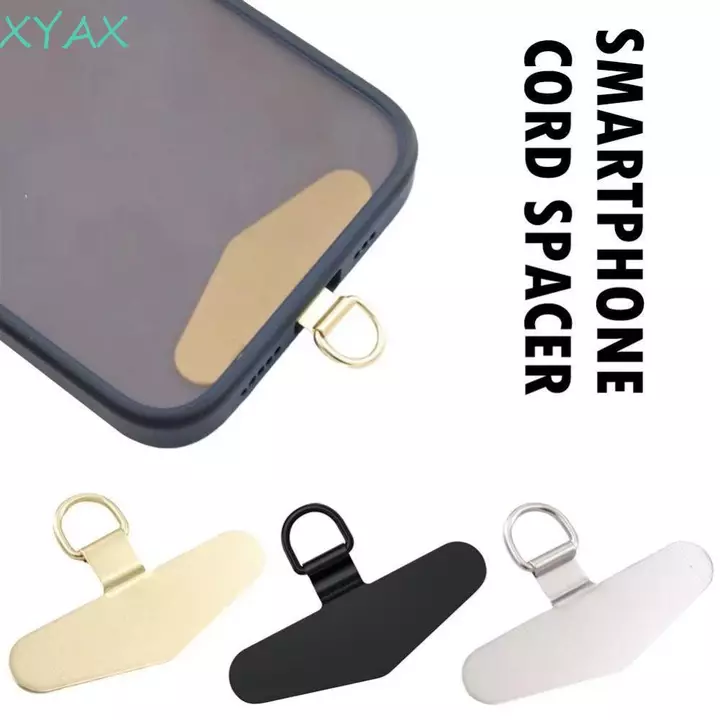 XYAX 5 Cái Đầu Nối Dây Điện Thoại, Khóa Dây Điện Thoại Kim Loại Mịn, Phụ Kiện Dây Điện Thoại Đa Năng Chắc Chắn Siêu Mỏng Dây Điện Thoại Tab Tất Cả Các Vỏ Điện Thoại