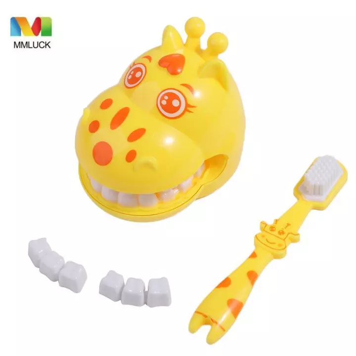MMLUCK Hươu Cao Cổ Mô Hình Nha Khoa Đồ Chơi Bác Sĩ Bệnh Viện Đồ Chơi Trẻ Em Mô Phỏng Learing Đồ Chơi Trẻ Em Quà Tặng Trẻ Em Trở Thành Bác Sĩ Đồ Chơi Quà Tặng Bộ Trò Chơi Nhập Vai Đồ Chơi Bác Sĩ