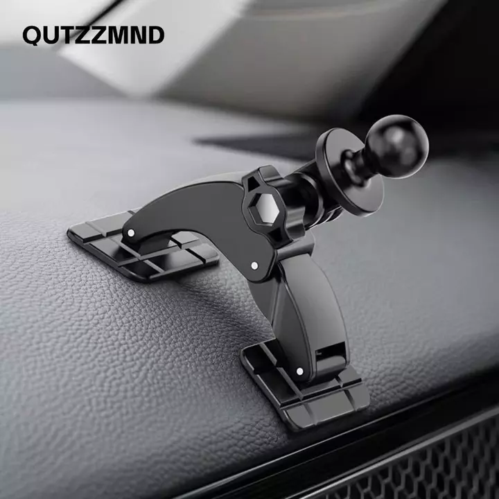 Giá đỡ đầu bóng QUTZZMND, Giá đỡ điện thoại xoay 360 độ 17mm, Đế thay thế Đế dính kép Tự dính Giá đỡ điện thoại di động có thể điều chỉnh Giá đỡ bảng điều khiển ô tô