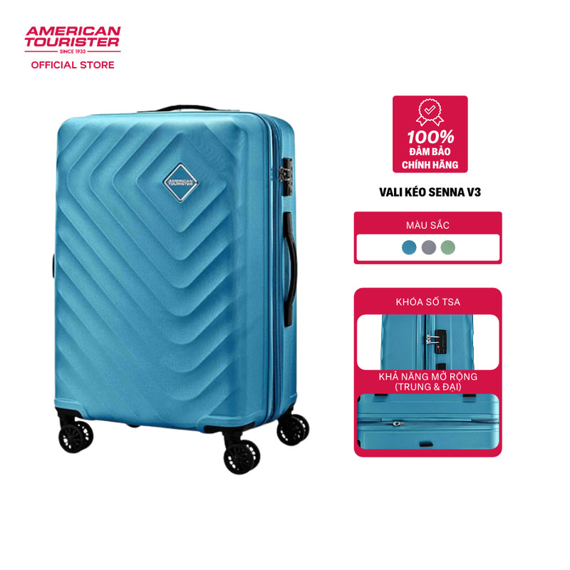 Vali kéo American Tourister Senna V3 Spinner TSA