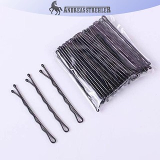 Onetimingfine 50 Chiếc 5cm Kẹp Tóc Nữ Xoăn Sóng Cầm Kiểu Tóc Kẹp Tóc Nữ Bobby Chân Tạo Kiểu Phụ Kiện Tóc VN
