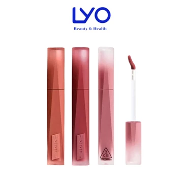 [Mẫu mới 2025] Son Kem Lì 3CE Velvet Lip Tint Plush (NEW) mềm mịn môi, lâu trôi LYO