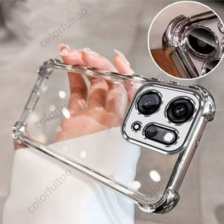 Vỏ Oppo FindX9s Cho Oppo Find X9s Pro X9Pro FindX9Ultra 5G Mạ Silicon TPU Mềm Chống Sốc Trong Suốt Vỏ Điện Thoại Mềm Chống Rơi Rơi Bảo Vệ Toàn Diện Ốp Lưng