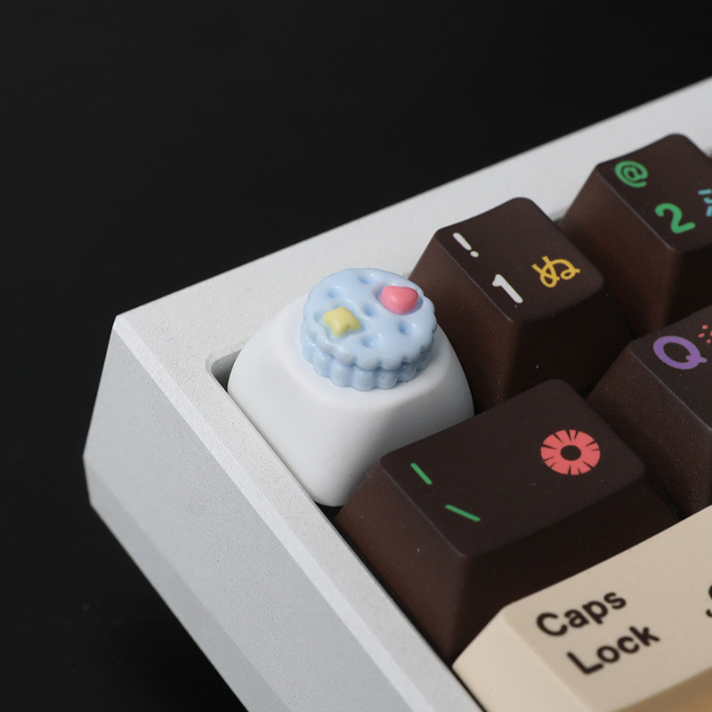 Keycap Bánh Quy Trái Tim Ngôi Sao Sweet Dessert Series | KCAP - World of keycaps