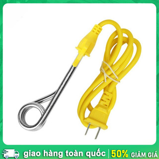 Thanh đun nước 220V 600W inox - Tiêu chuẩn Mỹ, làm nóng nhanh, phù hợp ngâm cà phê
