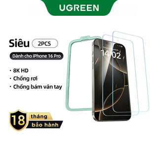 UGREEN 2 miếng dán màn hình cho iPhone 16 SP369