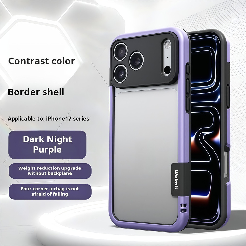 Ốp điện thoại viền chất lượng cao cho iPhone 17 Pro Max 13 14 15 16 pro max 15 16 plus Vỏ điện thoại di động chống trượt rỗng