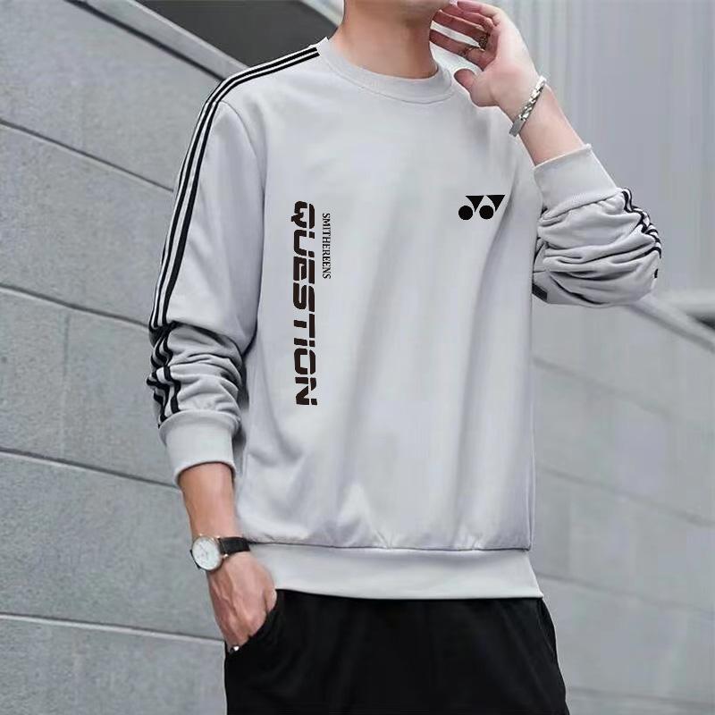 Áo hoodie Yonex dài tay, thoải mái cho cả nam và nữ, lý tưởng cho mùa xuân - thu, phù hợp chơi cầu lông và tập thể dục