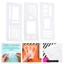 Mya Chuyên Nghiệp Cấp Stencil Bộ Dày Polyester Tờ Tiết Kiệm Thời Gian Mẫu Dành Cho Tạp Chí Nghệ Sĩ Sinh Viên Nhiều Mực C
