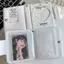 Kpop Photocards Chất kết dính Sweet Bow Album ảnh Mini Photocard Giá đỡ 3 Inch Hộp đựng hình trái tim tình yêu EMKK