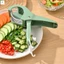 Máy thái hành tây cà rốt chanh- Nhỏ gọn và di động với tay cầm được thiết kế tiện dụng