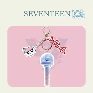 Seventeen 10th Anniversary Hỗ trợ Stick Móc khóa Acrylic Mặt dây chuyền Phụ kiện Kim Min Kyu Kwon Shin-Rong Hàng hóa