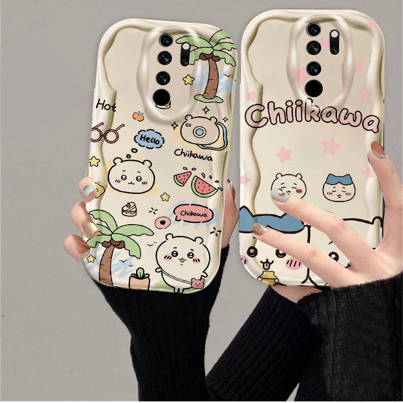 Thích hợp cho Redmi 9 Prime Note 8 Pro 3D Phim hoạt hình nghệ thuật TPU mềm Usagi Chii Kawa Vỏ điện thoại chống sốc