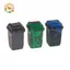 CANAMEK Phong Cách Thời Tiết Nhà Búp Bê Thùng Rác 3 Bộ Thu Nhỏ DIY Mini Nhà Thực Tế Thùng Rác Trang Trí CSF