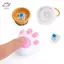 HFTOY Móc Khóa Cat Paw 3D In Hình Giảm Căng Thẳng Có Thể Bấm Fidget Đồ Chơi Nhà Thơ Sized Handmade Để Sử Dụng Bàn Học ~