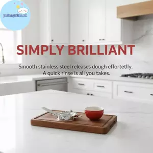 Pufangbliss Rơm Lúa Mì Bánh Bao Khuôn Hướng Dẫn Sử Dụng Dụng Cụ Cầm Tay Thiết Kế Di Động Bề Mặt Không Sti Cho Dễ Dàng Làm Bánh Bao VN