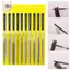 10 Cái / bộ Kim Loại Tập Tin Bộ Gỗ Rasp Đánh Bóng Kim Loại Tay FileTools Thép Rasp Needl Filing Cho Kim Loại Thủy Tinh Đá Gỗ Carv ELWW