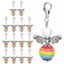 Flgo 15 Chiếc Cánh Thiên Thần Hình Mặt Dây Cho Dự Án Handmade Trang Sức Làm Quyến Rũ Trang Trí Phong Cách Tôm Hùm Khóa Accessor