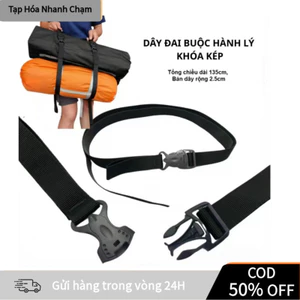 Dây Buộc Hàng Hóa Khóa Kép - Có Tay Cầm, Không Đau Tay Khi Xách