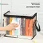 BeautifulHomeA Hộp lưu trữ PVC trong suốt Nắp lật và cửa sổ xem để sắp xếp đồ chơi trẻ em và đồ thủ công tại nhà VN