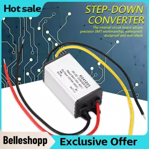 Belleshopp Nannday Step Down Bộ nguồn DC-DC Bộ chuyển đổi 24V sang 12V Hiệu suất cao 5A