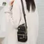 Túi đeo chéo điện thoại di động dành cho nữ Túi đeo vai nữ thời trang Túi đựng điện thoại di động Túi đựng tiền xu Ví 3 lớp có phích cắm tai nghe EMKK
