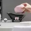 Dễ Thương Nhựa Phòng Tắm Xà Phòng Món Ăn Thiết Kế Nơ Xà Phòng Có Thoát Nước Sáng Tạo Phụ Kiện Phòng Tắm Khay
