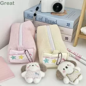 Túi đựng bút TUYỆT VỜI, Bút chì cầm tay dung tích lớn, INS Cream Sandwich Design Pen Pouch Đồ dùng học tập
