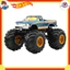 Hot Wheels Monster Truck — Big-Size Bigfoot (50th Anniversary) Vehicle Toy, 1:24 Scale Mini Car, Ages 3+, Blue (JCC91)