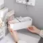 Khung Ảnh Đa Năng Để Bàn Hộp Bảo Quản Đồ Vệ Sinh Mỹ Phẩm Đồ Lặt Vặt Nhựa Tổ Chức Bảo Quản Hộp Ngăn Kéo Tổ Chức VN