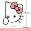 Dễ Thương Peeking kitty Cat Probe Anime Hoạt Hình Dán Xe Ô Tô Sáng Tạo Độc Đáo Xe Chống Thấm Nước Dán