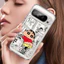 Ốp điện thoại trong suốt cứng "Shinchan dễ thương" cho Google Pixel 10 Pro XL 10A Pixel 9 / 8 / 7 Pro Pixel 9Pro 8 Pro 7A Vỏ Google chống sốc