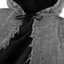 THEGIRL8B Áo choàng Halloween, Thiết kế có mũ trùm đầu Phong cách phóng đại Halloween Cosplay Cape, Thời trang Rách họa tiết Tattered Vải Unisex Halloween Ma Trang phục Tiệc Halloween