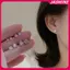 JASMINE 1 Cặp Bạc Cổ Điển Bốn Prong Kim Cương Đơn Giản Zircon Bông Tai Dành Cho Nữ JASMINE